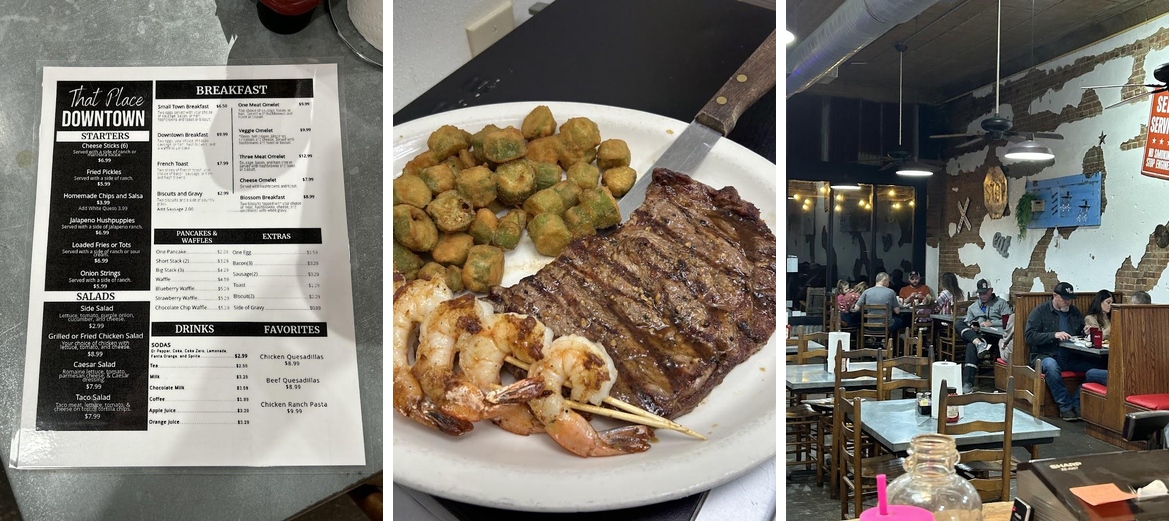 That Place Downtown Menu