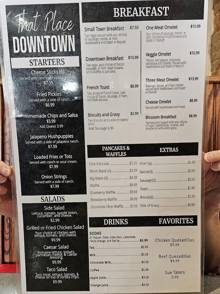 That Place Downtown Menu image 4